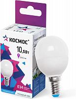 картинка Светодиодная лампа КОСМОС LkeLED10.5wGL45E1465 белый от магазина Tovar-RF.ru
