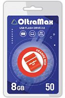 картинка флэш-накопитель oltramax om-8gb-50-orange red 2.0 от магазина Tovar-RF.ru