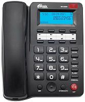 картинка телефон проводной ritmix rt-550 black от магазина Tovar-RF.ru