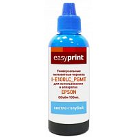 картинка easyprint чернила i-e100lc_pgmt универсальные пигментные для epson (100мл.) светло-голубой от магазина Tovar-RF.ru