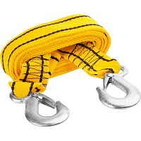 картинка трос буксировочный stayer standard, 2 крюка, сумка, 4м, 5т [61207-5.0] от магазина Tovar-RF.ru