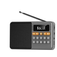 картинка perfeo радиоприемник цифровой турист fm 87.5-108мгц/ mp3/ питание usb или 18650/ серый от магазина Tovar-RF.ru