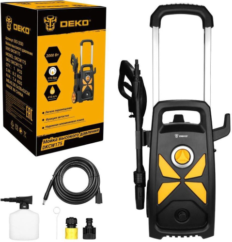 картинка мойка высокого давления deko dkcw175 083-2030 от магазина Tovar-RF.ru, товары по самым низким ценам в России картинка мойка высокого давления deko dkcw175 083-2030 от магазина Tovar-RF.ru