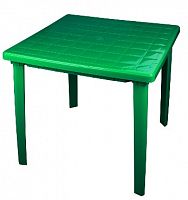 картинка Мебель из пластика АЛЬТЕРНАТИВА М2596 стол 800х800х740мм квадратный (зеленый) от магазина Tovar-RF.ru