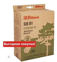 картинка filtero sie 01 (10+фильтр) ecoline xl, бумажные пылесборники от магазина Tovar-RF.ru