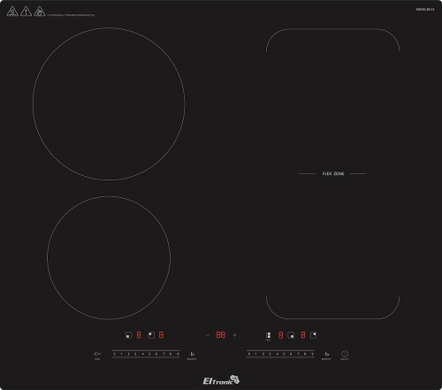 картинка варочная панель eltronic (88-15) 4 конфорки индукционная черный eltronic (88-15) 4 конфорки индукционная черный от магазина Tovar-RF.ru