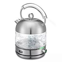 картинка чайник электрический kitfort кт-6172, 2200вт, нержавеющая сталь от магазина Tovar-RF.ru
