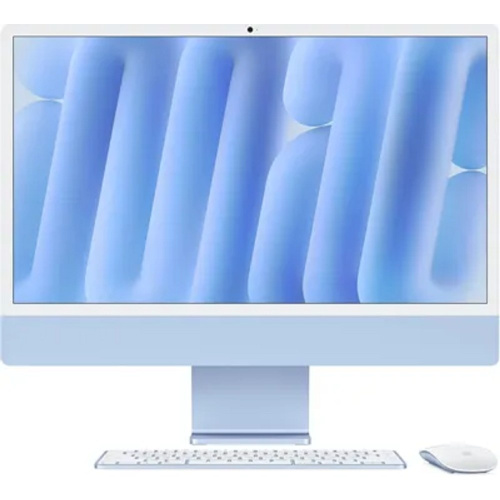 картинка apple imac 24-inch 2024 [mwuf3zp/a] (клав.рус.грав.) blue 24" retina 4.5k {(4880x2520) m4 8c cpu 8c gpu/16gb/256gb ssd/рекоменд.переход.1979059/1991284} (a3247) от магазина Tovar-RF.ru