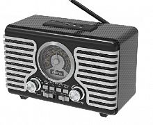 картинка радиоприёмник ritmix rpr-095 серебро от магазина Tovar-RF.ru