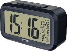 картинка Часы PERFEO (PF_A4849) SNUZ - PF-S2166 черный PERFEO (PF_A4849) SNUZ - PF-S2166 черный от магазина Tovar-RF.ru