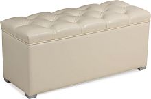 картинка Корпусная мебель БИТЕЛ ПУФИК МИШЕЛЬ 950 (Борнео крем) БИТЕЛ ПУФИК МИШЕЛЬ 950 (Борнео крем) от магазина Tovar-RF.ru