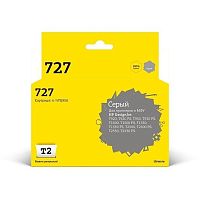 картинка t2  f9j80a  картридж № 727  (ic-hf9j80a) для hp designjet t920/t930/t1500/t1530/t2500/t2530, серый, с чипом от магазина Tovar-RF.ru
