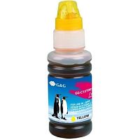 картинка чернила g&g gg-c13t00s44a желтый70мл для l1110, l3151, l3100, l3101, l3110, l3150 от магазина Tovar-RF.ru