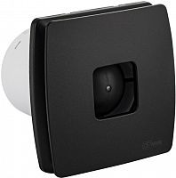 картинка вентилятор вытяжной gfmark 50045 вытяжной вентилятор, d - 100 мм, с обратным клапаном и москитной сеткой, квадратный, закрытый с окошком, из абс пластика, цвет черный от магазина Tovar-RF.ru