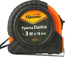 картинка Рулетки SPARTA Рулетка Elastica, 3 м х 16 мм, обрезиненный корпус 31311 от магазина Tovar-RF.ru