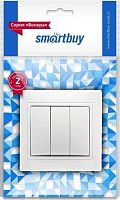 картинка выключатель SMARTBUY (SBE-01w-10-SW3-0) Венера, 3-клавишный,белый от магазина Tovar-RF.ru