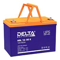 картинка delta hrl 12-90 x (90а\ч, 12в) свинцово- кислотный аккумулятор от магазина Tovar-RF.ru