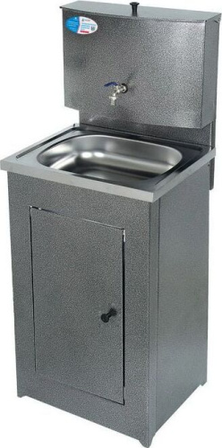 картинка Умывальник АКВАТЕКС бак антикорроз. без ЭВН+мойка нерж. серебро АКВАТЕКС бак антикорроз. без ЭВН+мойка нерж. серебро от магазина Tovar-RF.ru