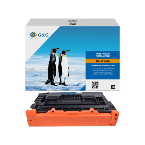 картинка картридж лазерный g&g gg-cf237x черный (25000стр.) для hp lj m608n/m608dn/m609x/m631h/m631z/m632h/m633 от магазина Tovar-RF.ru