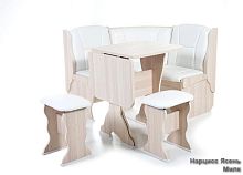 картинка Набор мебели для кухни БИТЕЛ НАРЦИСС Ясень/Милк (молочный) (4 кор) БИТЕЛ НАРЦИСС Ясень/Милк (молочный) (4 кор) от магазина Tovar-RF.ru