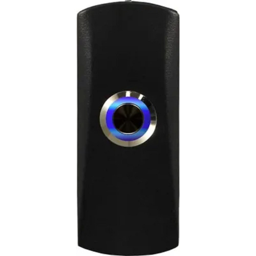 картинка Tantos TS-CLICK light (черный) накладная кнопка выхода с подсветкой от магазина Tovar-RF.ru