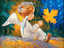 картинка картина по номерам белоснежка 912-as листопад от магазина Tovar-RF.ru