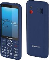 картинка телефон мобильный maxvi b35 blue от магазина Tovar-RF.ru