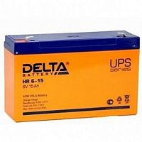 картинка delta hr 6-15 (15 а\ч, 6 в) свинцово- кислотный аккумулятор   от магазина Tovar-RF.ru