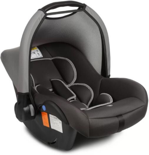 картинка детское автомобильное кресло zlatek kres4037 колибри lux гр.0+, т.серый от магазина Tovar-RF.ru