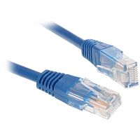 картинка gembird/cablexpert патч-корд utp 5e, 3м, литой, многожильный, синий (pp12-3m/b) от магазина Tovar-RF.ru