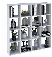 картинка Стеллаж POLINI Стеллаж Polini Home Smart Кубический 16 секций, белый (2кор) от магазина Tovar-RF.ru
