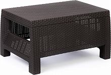 картинка Мебель из пластика АЛЬТЕРНАТИВА М8841 стол Ротанг-плюс 765х570х420мм (мокко) от магазина Tovar-RF.ru