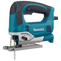 картинка Makita JV0600K Ручной электро лобзик [JV0600K] {650Вт,500-3100об\м,ход-23мм,рез-90мм,2.4кг,чем,3маятн+1} от магазина Tovar-RF.ru
