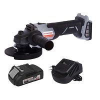 картинка ИНТЕРСКОЛ УШМ-125/18В акк. угловая шлифмашина Li-ion АПИ [578.0.0.70] { кейс, без аккум. и ЗУ }  от магазина Tovar-RF.ru