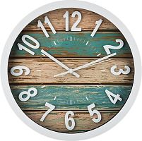 картинка Часы настенные LEFARD 220-389 WOOD d35см циферблат d31см от магазина Tovar-RF.ru