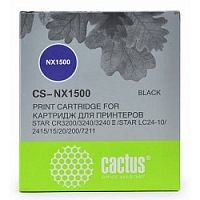 картинка cactus nx1500 картридж ленточный cactus (cs-nx1500) черный для star nx-1500/24xx/lc-8211 2000000 зн. от магазина Tovar-RF.ru