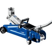 картинка зубр профессионал домкрат гидравлический подкатной t30, 2т, 135-330мм, [43053-2] от магазина Tovar-RF.ru