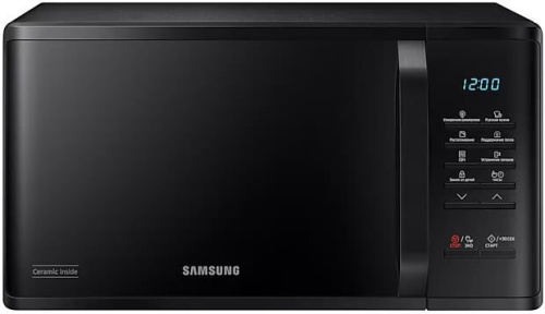 картинка микроволновая печь samsung ms23k3513ak/bw, страна происх. малайзия samsung ms-23k3513ak/bw от магазина Tovar-RF.ru