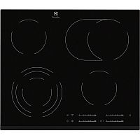 картинка electrolux ehf6547fxk электрическая варочная панель, черный от магазина Tovar-RF.ru