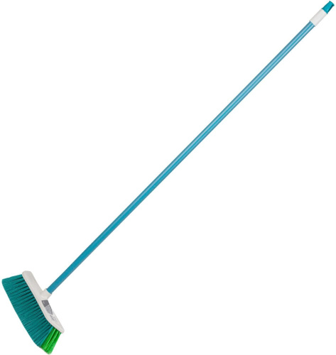 картинка Щетка PALISAD HOME пластмассовая для подметания пола с комбинированной щетиной, 27 см, с черенком, 120 cм, Home Palisad 935645 PALISAD HOME пластмассовая для подметания пола с комбинированной щетиной, 27 см, с черенком, 120 cм, Home Palisad 935645 от магазина Tovar-RF.ru