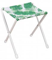 картинка стул складной nika дачный (дс/1 с тропическими листьями светлый)от магазина Tovar-RF.ru