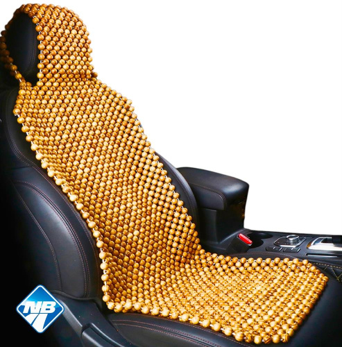 картинка накидка на сидение nova bright массажная с подголовником (деревянная, покрытая светлым лаком) (128х48см) 48447 от магазина Tovar-RF.ru являющимся официальным дистрибьютором в России картинка накидка на сидение nova bright массажная с подголовником (деревянная, покрытая светлым лаком) (128х48см) 48447 от магазина Tovar-RF.ru