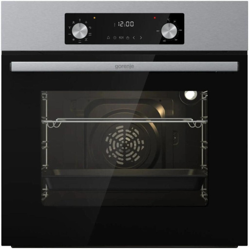 картинка духовой шкаф электрический gorenje bo6737e02nx черный от магазина Tovar-RF.ru