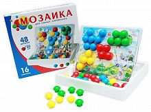 картинка игрушка рыжий кот 04. серия "мозайкин". мозаика-чемодан со схемами в коробке и-7495 068389 от магазина Tovar-RF.ru