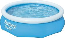 картинка бассейн надувной bestway 305х76 см, 3638 л, фильтр-насос в комплекте, 57270 bestway 57270от магазина Tovar-RF.ru