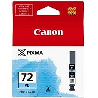 картинка canon pgi-72pc 6407b001 картридж для pro-10, фото-голубой,  351стр. от магазина Tovar-RF.ru