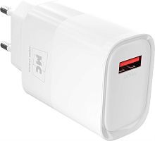 картинка сзу more choice (4620202553379) nc09 сзу 1usb 3.0a qc3.0 15w , белый от магазина Tovar-RF.ru