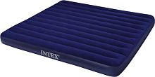 картинка матрас надувной intex матрас надувной classic downy airbed fiber-tech 183x203x25 см . (в коробке) арт. 64755от магазина Tovar-RF.ru