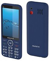 картинка телефон мобильный maxvi b35 blue от магазина Tovar-RF.ru