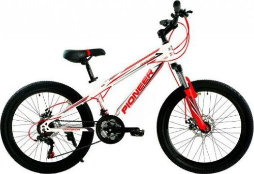 картинка велосипед pioneer centurion 24"/12" white-red-black магазин Tovar-RF.ru являющийся официальным дистрибьютором в России картинка велосипед pioneer centurion 24"/12" white-red-blackот магазина Tovar-RF.ru
